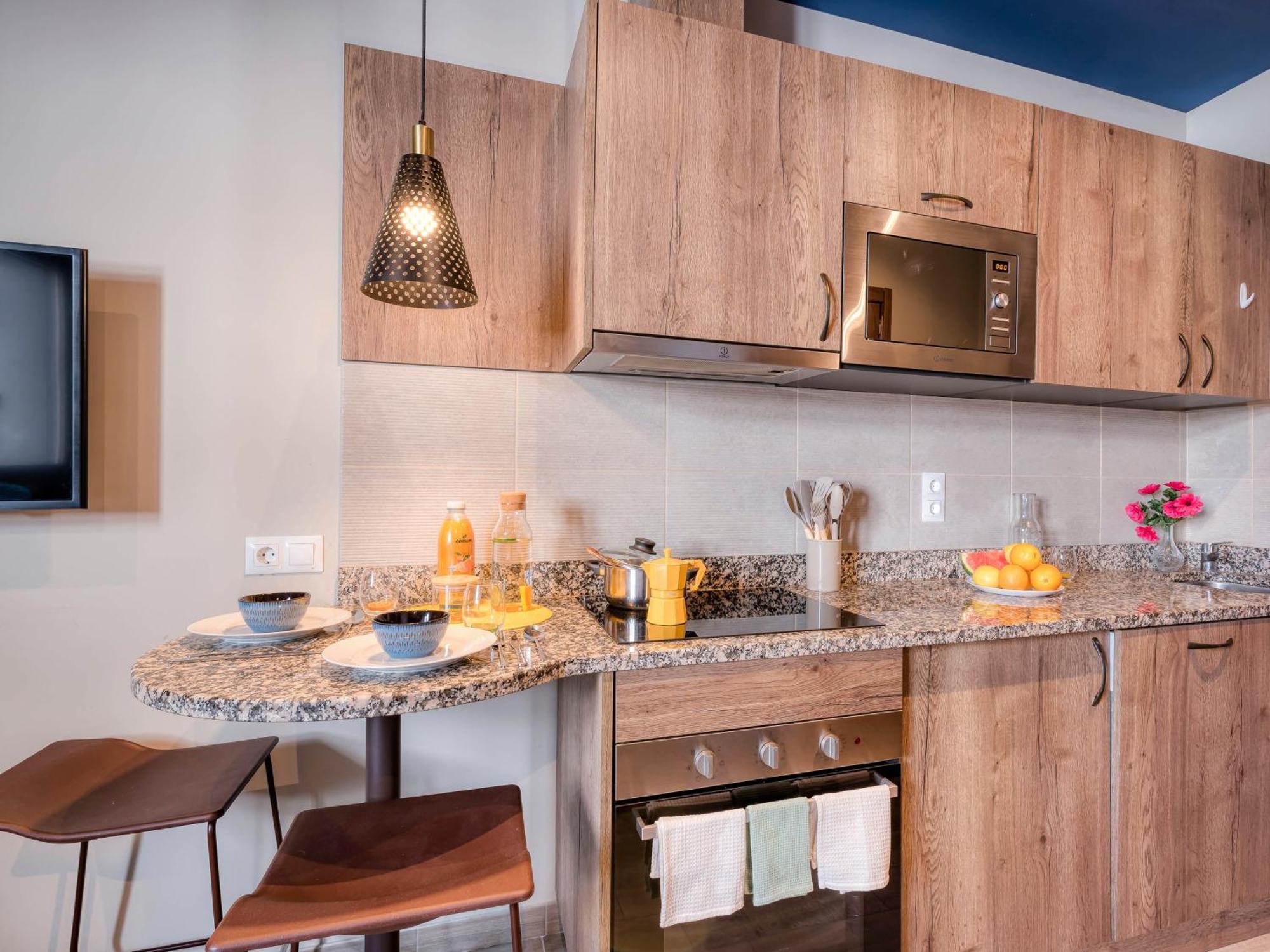 Livensa Living Studios Valencia Marina Real Hotel-Apartamento Luaran gambar